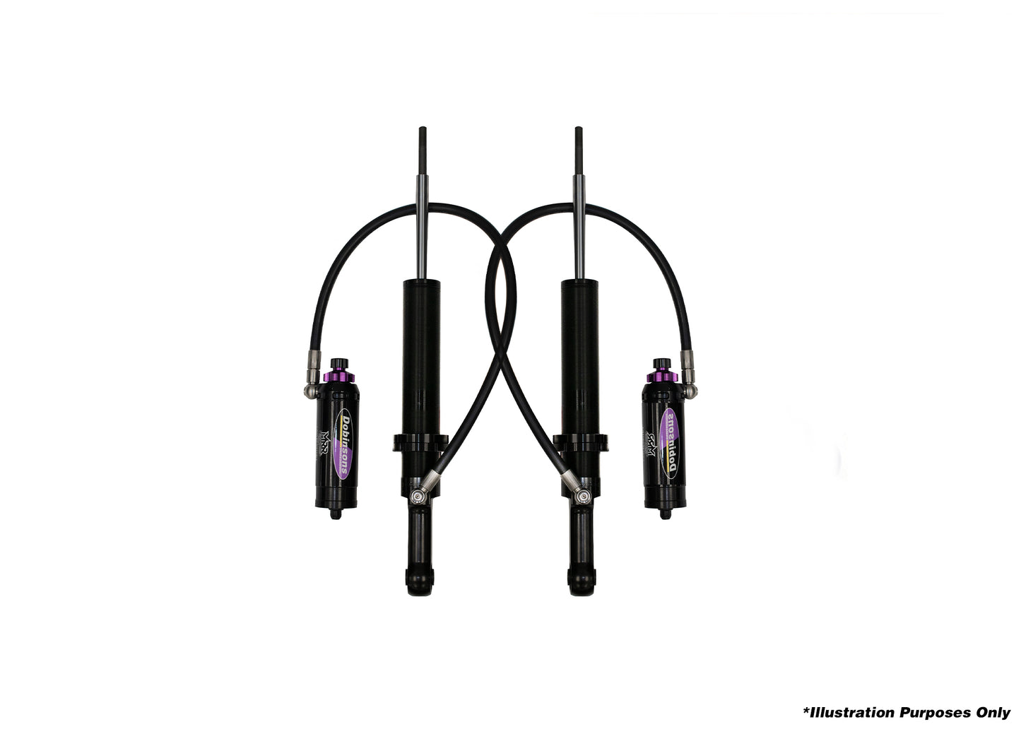 DOBINSONS MRR 3 WAY ADJUSTABLE MONOTUBE RESERVOIR STRUT 2.2" - MRA20-A702