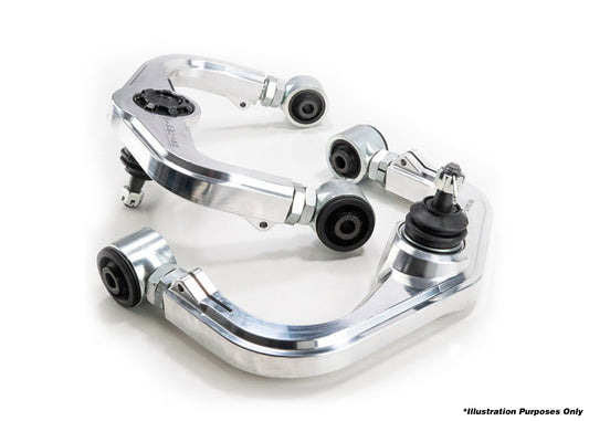 DOBINSONS UCA PAIR BILLET ALUMINUM SERIES FOR TOYOTA HILUX / TACOMA / FORTUNER (WITH BALLJOINTS PRESSED) - UCA59-203K